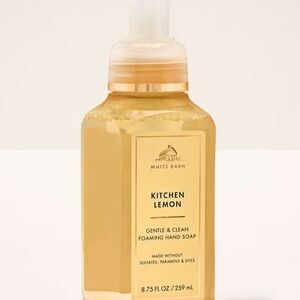 White Barn Kitchen Lemon Foaming Hand Soap - Yellow